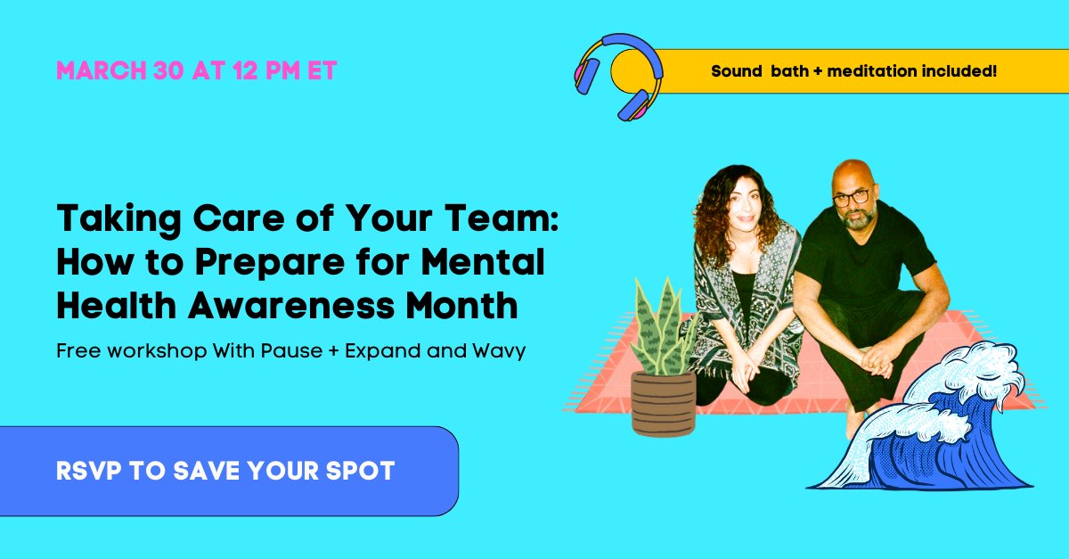 What do you think about taking time a moment out of your day for a free, one-of-a-kind virtual sound bath? 💆‍♀️Less than 1 week until our workshop with our trusted partners at Pause+Expand! culture-reef.app.joinwavy.com/public/event?p…