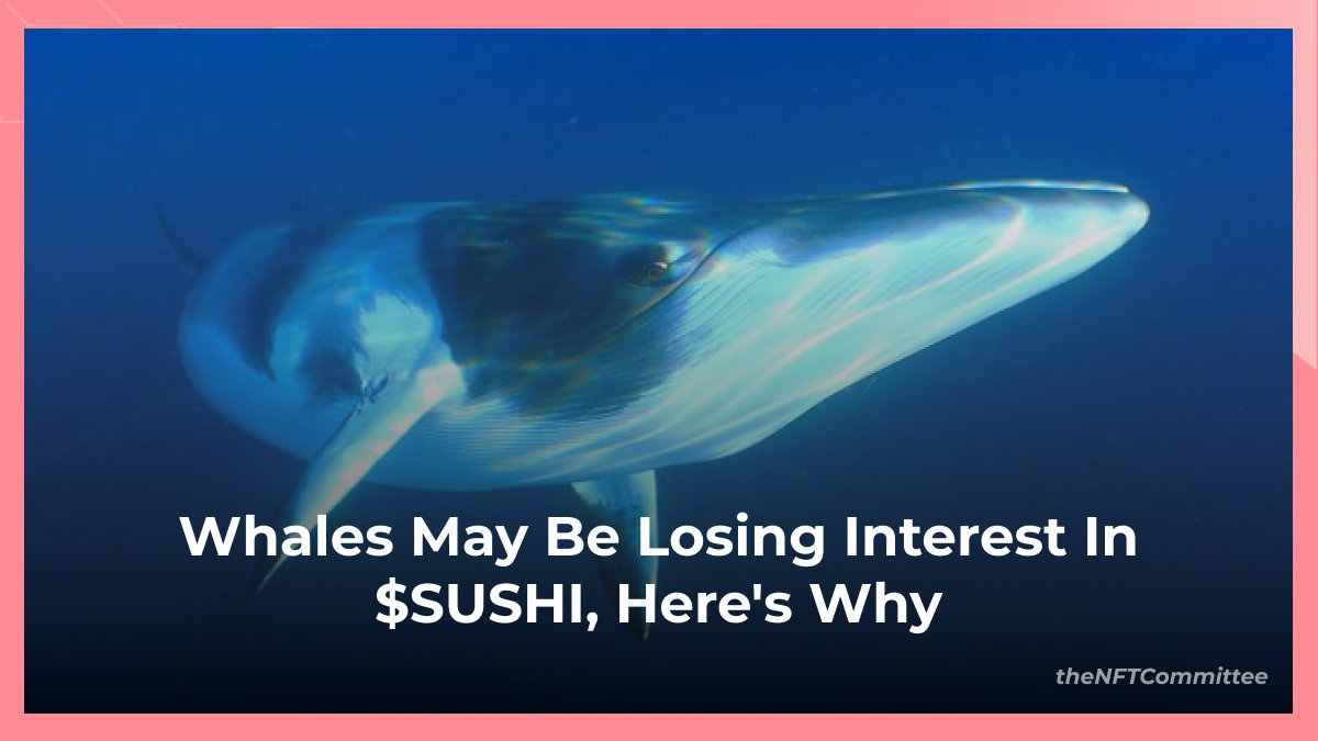 Whales May Be Losing Interest In $SUSHI, Here's Why👇👇

#SushiSwap was reported to have engaged in a recent #trend in the crypto market, which led to a reduced interest by the #whales.

What could have led to this?
Read more👇
#cryptocurrency #CryptoNews

ambcrypto.com/sushi-joins-th…