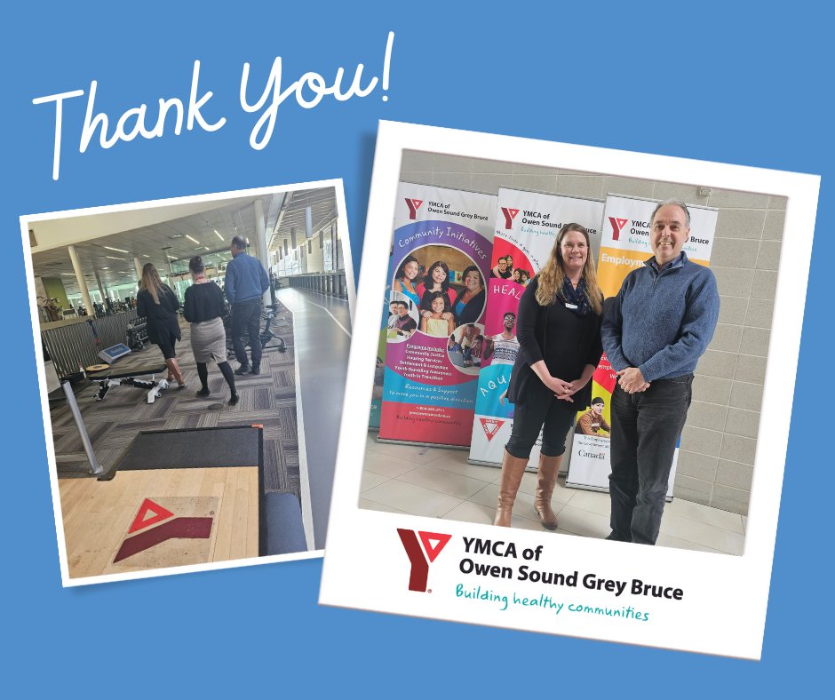 Thank you @rickbyersmpp for visiting our YMCA of Owen Sound Grey Bruce today! We greatly appreciate you taking the time to see our Y in action. Together we can build healthy communities - Sarah Cowely, CEO.   #ONBudget2023
