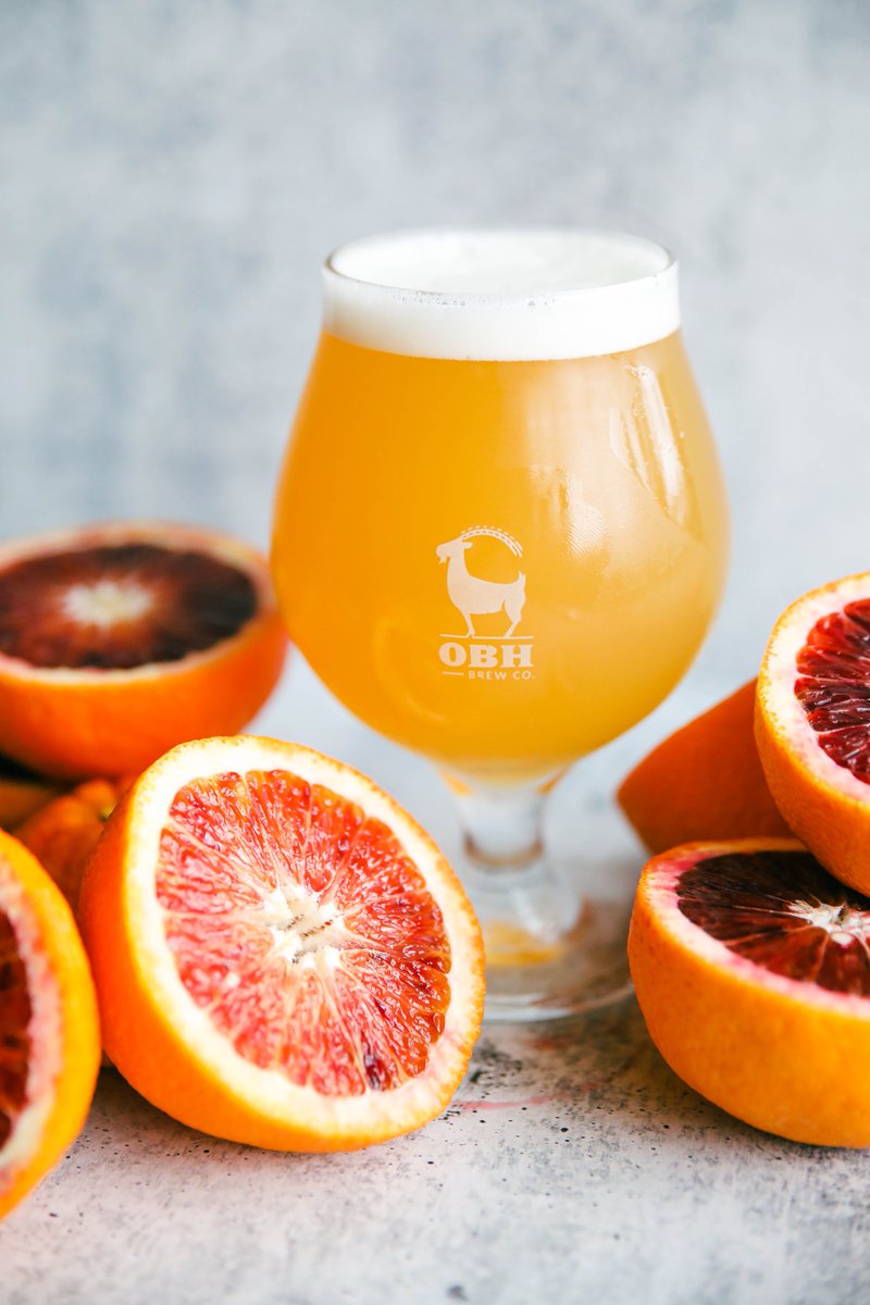 New weekend = new beer release. 🍊
Blood Orange Sour Ale will be available On Draft starting Sat 3/25!

Blood Orange is an extra tart fruited Sour Ale with the aroma of fresh squeezed orange juice—no pulp. Refreshing and light with potential to be your favorite spring big sipper.