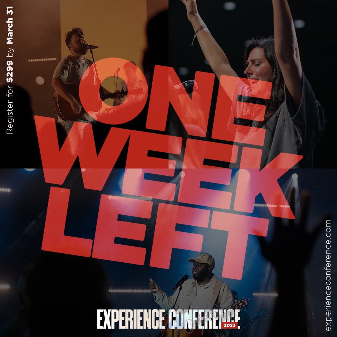 Experience Conference tweet media