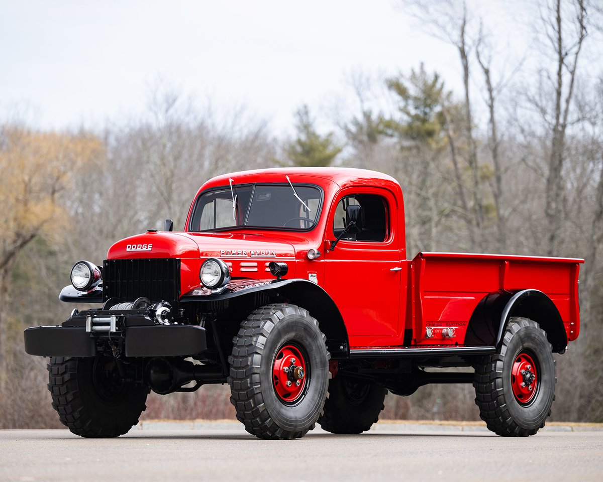 Barrett_Jackson's tweet image. Celebrity Alert! Register to bid for your chance to take home this 1953 @Dodge Power Wagon pickup previously owned by actor #TomSelleck. The #PowerWagon is selling with No Reserve, April 13-15 at the South Florida Fairgrounds. 

For more information: bit.ly/PB23-1953Dodge…