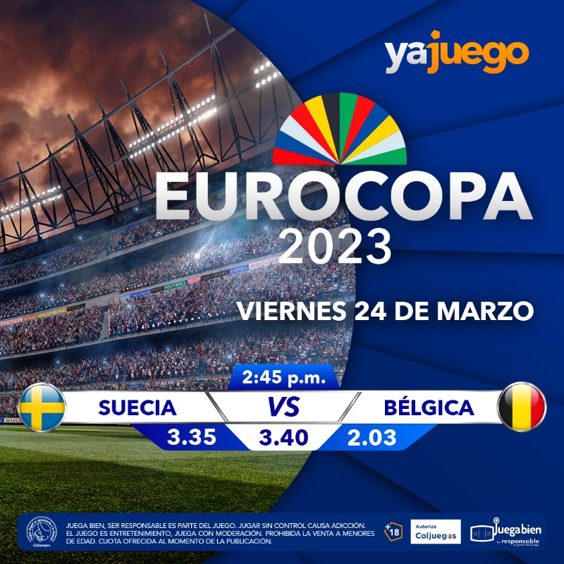 YajuegoCo's tweet photo. #FelizViernesATodos con buen futbol internacional.
#Francia 🇫🇷 🆚 #PaisesBajos 🇳🇱
#RCheca 🇨🇿 🆚 #Polonia 🇵🇱
#Suecia 🇸🇪 🆚 #Bélgica 🇧🇪
En Europa el fútbol no se detiene, y no te puedes quedar sin apostar por tus selecciones favoritas en #YaJuego
#Eurocopa #Mbappe