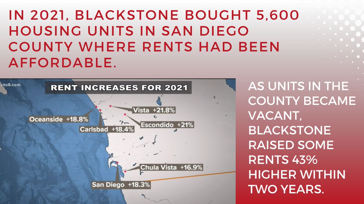 READ NEW REPORT: As homelessness surges in California, a new report by @PEStakeholder and <a href="/CalOrganize/">🐝 ACCE 🐝</a> shows Blackstone is rapidly eliminating thousands of affordable housing units with rent hikes. Check it out >> acceinstitute.org/reports