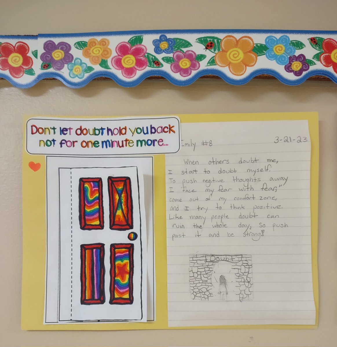 TRRSWashington's tweet image. Don't let doubt hold you back... Not for one minute more.
#IgniteExcellence
#TheWarriorWay
#SEL