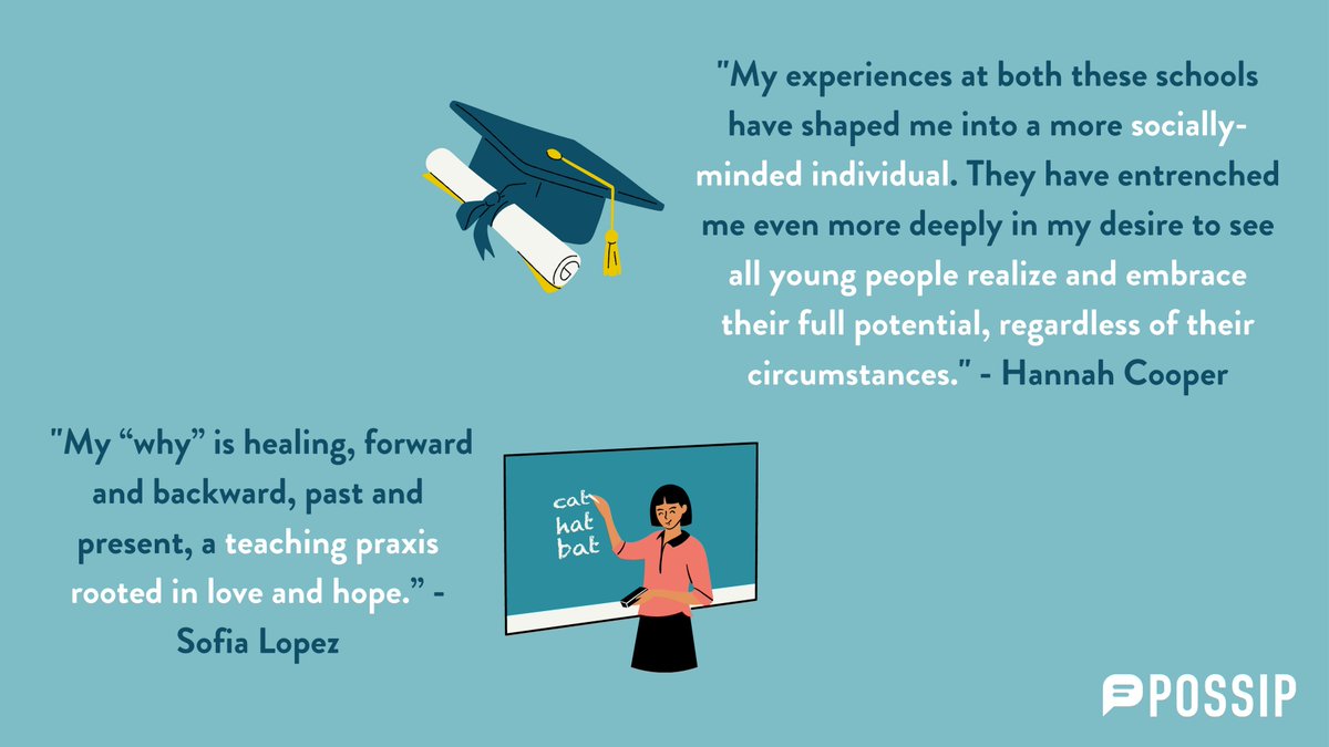 PossipIt's tweet photo. Whatβs your why? Hear first hand from educators why they teach. π§βπ«
πClick here to read: https://t.co/CBRqaQ5ETb
#PossipBlog #ForTeachers #WhyWeTeach https://t.co/afKqvgsm22