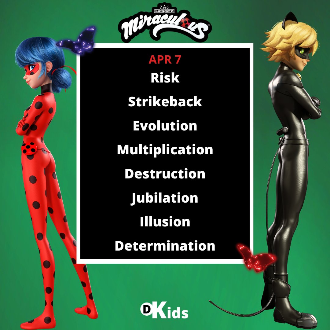 DevisionKids's tweet photo. We have an Easter Miraculous Marathon for you!
But that's not the only surprise! On the second day of the marathon we'll show two new episodes! 😱🤯

#MLBS5Spoilers #Miraculous #MiraculousLadybug  #MiraculousLadybugSeason5 #MLBS5Spoiler https://t.co/7Orqbd7dQF