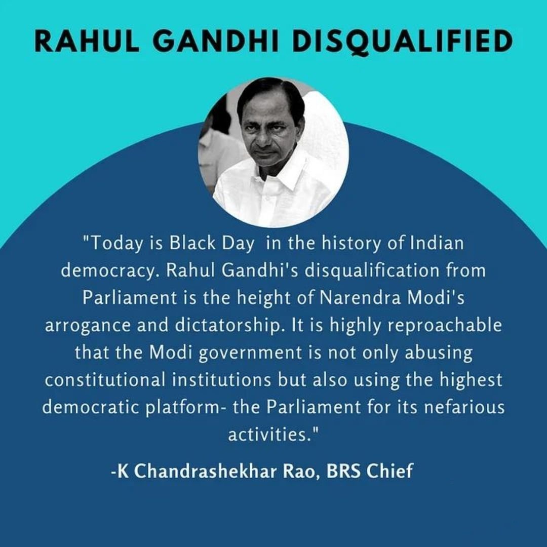 Mr_FaheemINC's tweet photo. After disqualified from the Lok Sabha due to a conviction in a criminal defamation case #Congress MP @RahulGandhi on Friday 24 March took to Twitter to say that he is ready to pay any cost as he is fighting for the voice of India.
#RahulGandhi #LokSabha #ModiRemark #SuratCourt https://t.co/M8IRuOR8SB