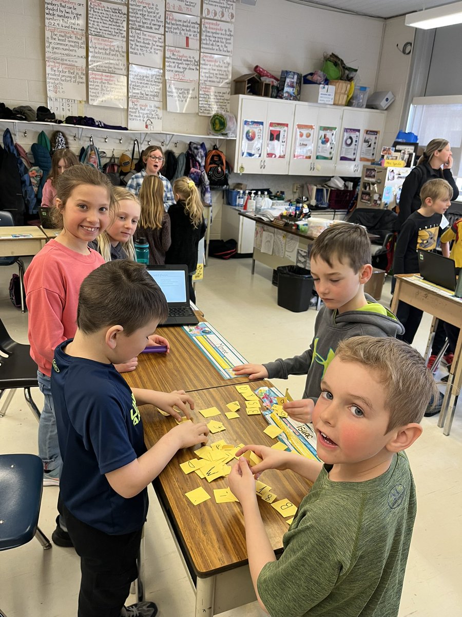 Gr. 5 hosted a Digital Privacy Expo. Great learning today about choosing a strong password and safety on social media.