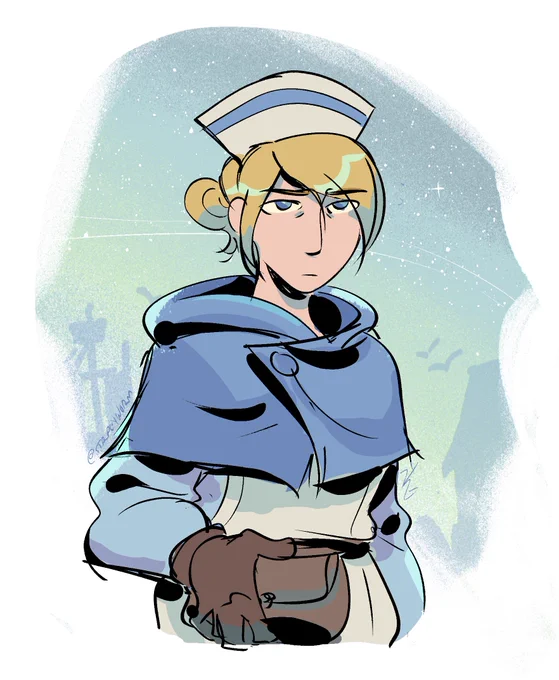[#OctopathTraveler2 ] Castti!!! The Sad Blue Girl with Baggage!!
She has unexpectedly become my favourite of the cast!! I genuinely love her💙💙 