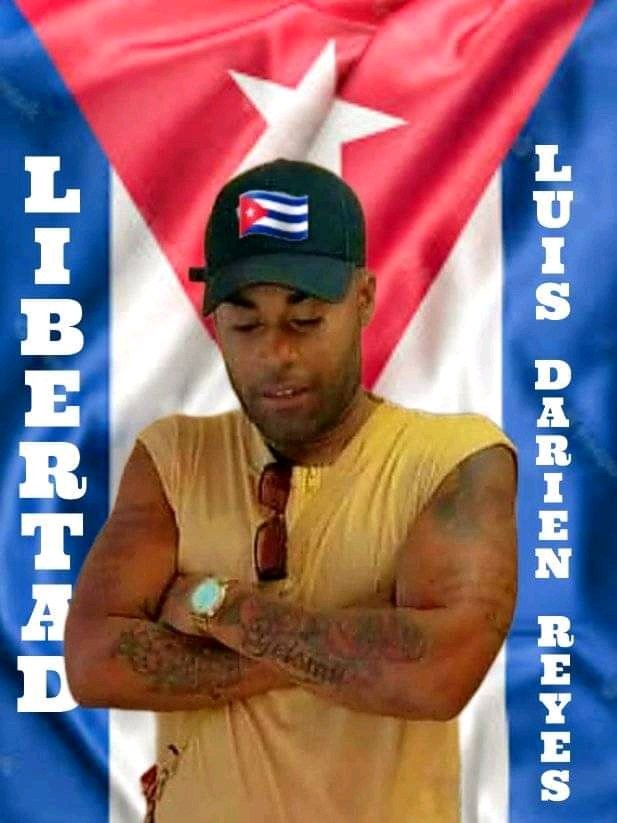 Ni UN SACO MAS EXIJO LA LIBERTAD DE MI HIJO INJUSTAMENTE ENCARCELADO POR EXPRESARSE LIBREMENTE LOS PRESOS POLITICOS ESTAN MURIENDO DE HAMBRUNA EN LAS CARCELES DE CUBA LIBERTAD PARA MI HIJO LUIS DARIEN REYES ROMERO #SOS