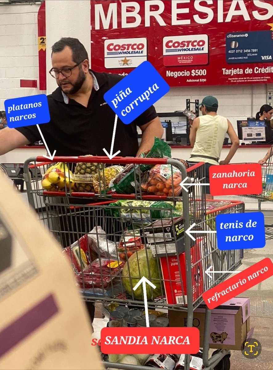 IGNOTO9's tweet photo. #ULTIMAHORA
¡Salen a la luz las pruebas definitivas de que Jose Ramón, el hijo de AMLO es narco y corrupto!
Lo de Garcia Luna solo fueron puros inches chismes de despiadados asesinos.
#NoteseMiSarcasmo
#Costco
#AMLOvers
#RedAMLO
#FelizViernesATodos https://t.co/q3RRikyDuC