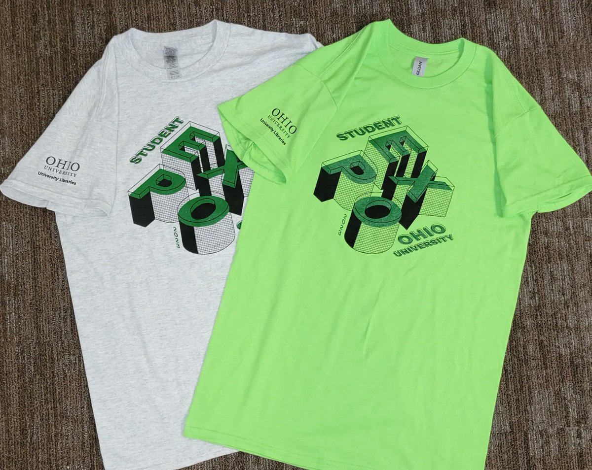 Happy friday everyone!

Expo t-shirts are in! All presenters can pick their shirt up anytime 7:30am-12:00pm Monday April 3 or 12:00pm-5:00pm Tuesday April 4. 

Any concerns? Email research.expo@ohio.edu