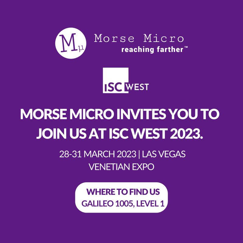 #ISCWest is just around the corner! Stop by Galileo 1005 for a live demo comparing a 2.4GHz Wi-Fi camera to Morse Micro's ultra long reach sub-GHz camera.

#WiFi #HaLow #securitycamera #LasVegas