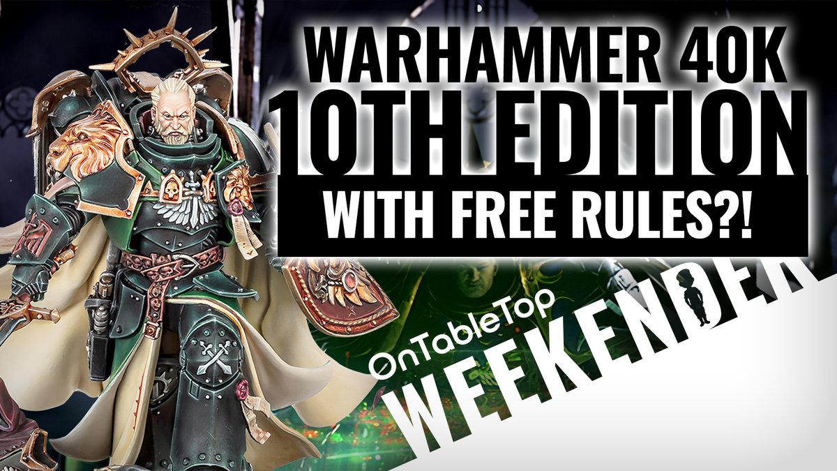 ontabletop's tweet image. Check out this week's #OTTWeekender! We discuss #New40K and the upcoming changes to #Warhammer #40K - with free rules coming to everyone at the start could this be GW chalking up a win this time? We also look at @zenitminiatures, @WarlordGames and more! youtube.com/watch?v=TLAYi3…
