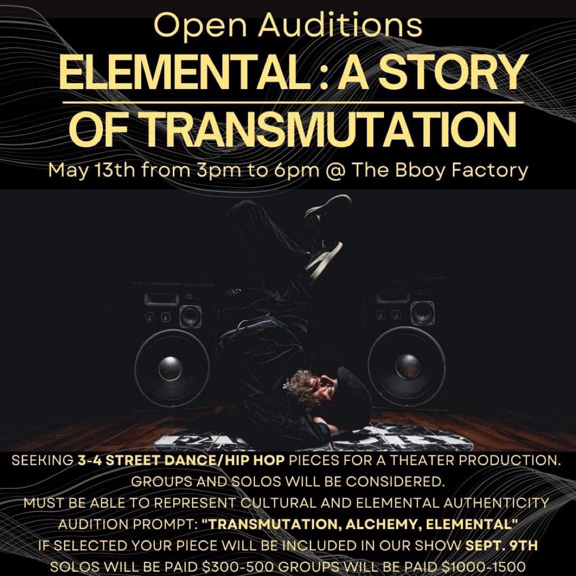 BboyFactory's tweet image. Audition opportunity