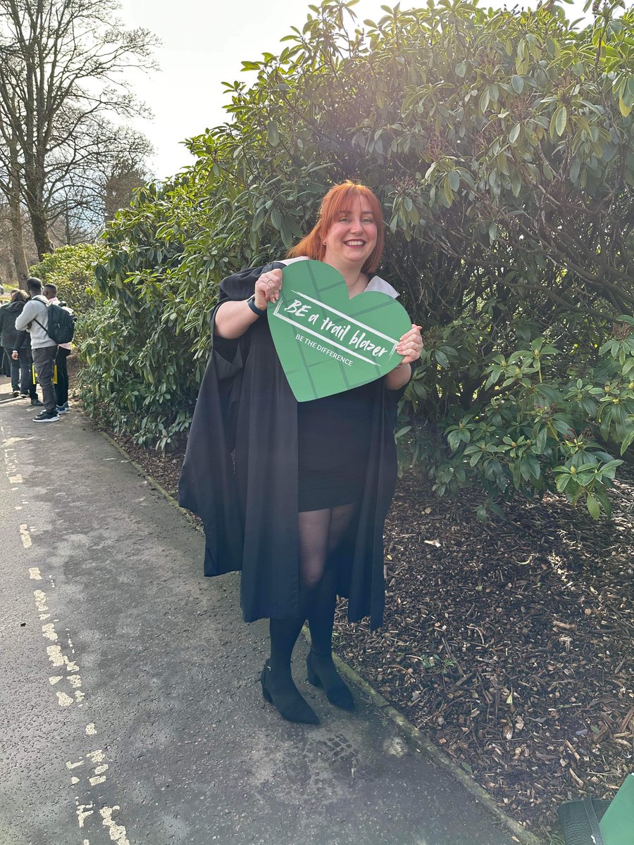 MissTillbert's tweet photo. It may have taken almost four years but I made it! PGDE Professional Education and Leadership @StirUni #stirgrad https://t.co/YT7EUZdqSy