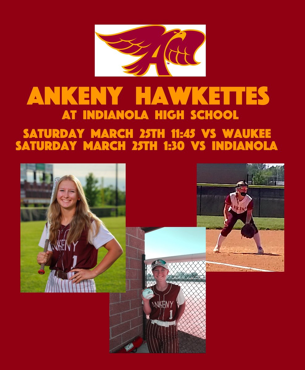 LilyMaeHans's tweet photo. Here we go! 1st weekend back on the dirt with @AnkenySoftball spring league girls! 
#championmindset #thisistheyear
#HaveFunWorkHard https://t.co/6x20OZrkED
