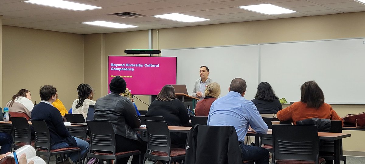 LightfootMrs's tweet photo. Session with Himar Hernandez 
Insightful and interesting - great resources provided to us
at the Indian Hills 18th Annual Diversity Conference today https://t.co/pKnvJRFzhN