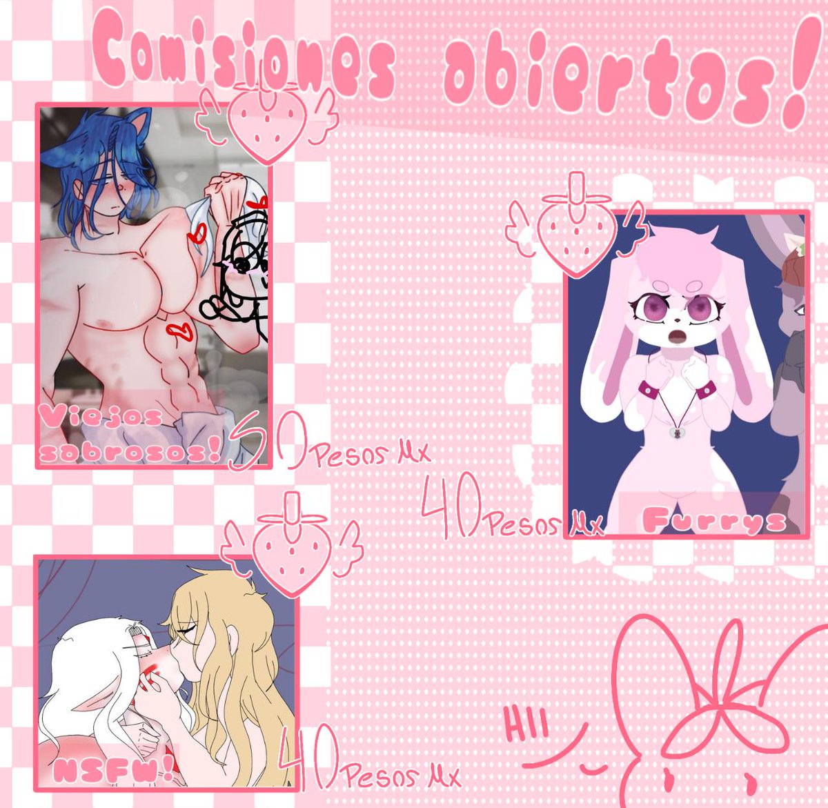 Samiv93155751's tweet photo. EMERGENCY COMMISSIONS/COMISIONES DE EMERGENCIA

"Lo de las comisiones lo usaré para pagar cosas de colegio entre otras cosas personales, les agradecería mucho su apoyo"
#comisionesabiertas #comisiones #comisionesdibujos #dibujodigital #dibujos #dibujo #oc https://t.co/miLzzgDQlu