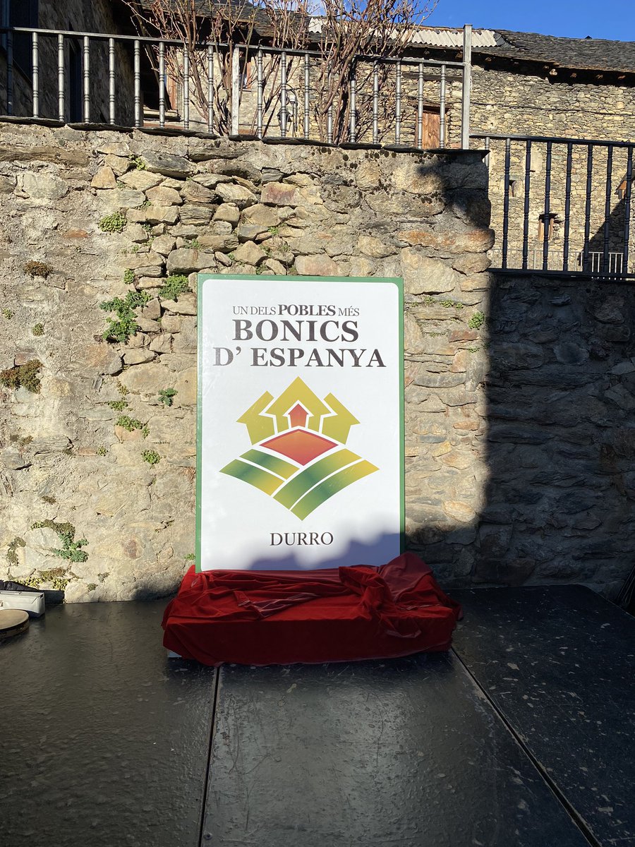 LosPueblosmbe's tweet photo. Damos la bienvenida a Durro (Lleida) que ha destapado el cartel que le acredita como uno de los Pueblos más Bonitos de España. Benvinguts!!!! https://t.co/QqpdWs2qj4