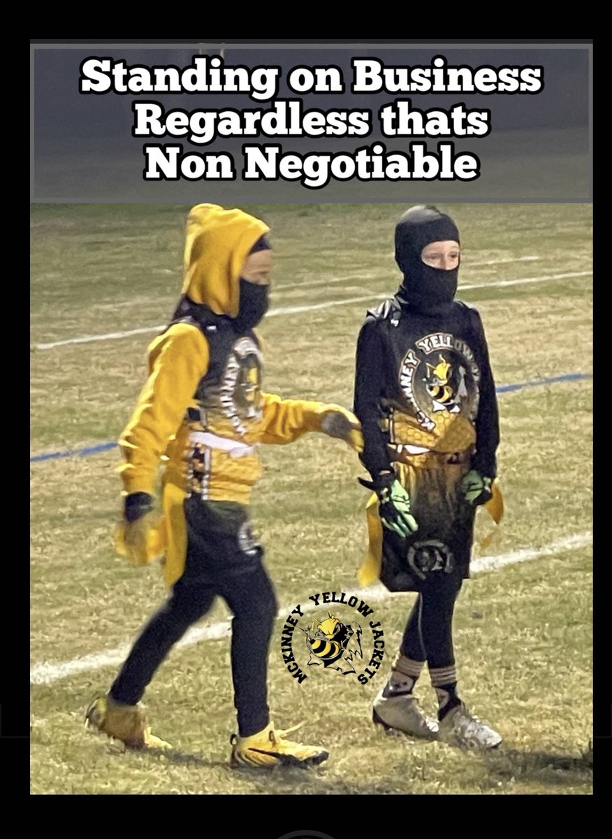 HEARTOFMCKINNEY's tweet photo. The Mckinney #Yellowjackets No Plays off #GOJackets #NeverGiveUp #TTG #JacketBoyz4Life https://t.co/OmbToEVcXV