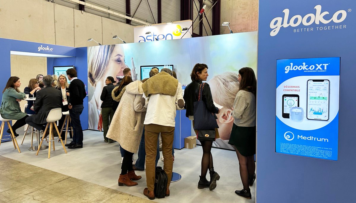 At #SFD2023 in France, #TeamGlooko showcased the latest innovative features of #Glooko XT, formerly DIABNEXT, and discussed the future of #RemotePatientMonitoring. Learn about the benefits of #ConnectedCare for #healthcare providers: bit.ly/3MCFzG4 #BetterTogether