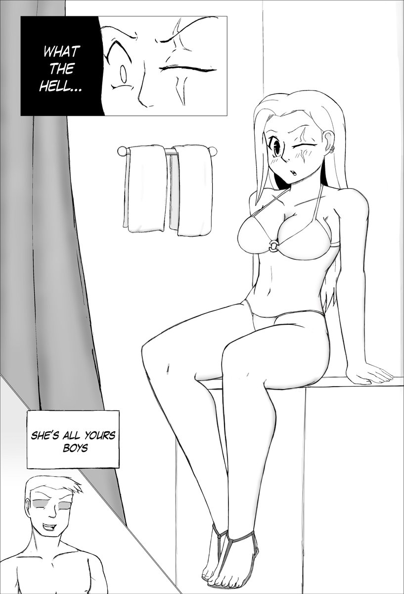 DarkKrowNSFW's tweet photo. Unexpected Swap 4-5 #bodyswap #TSF 

First time drawing up a comic like this. Gonna try to do more short comics like this.  Critique is welcomed, I would really appreciate it, it'd help me towards improving.  Thx for the follows!❤️ https://t.co/J3oTNPMcs1