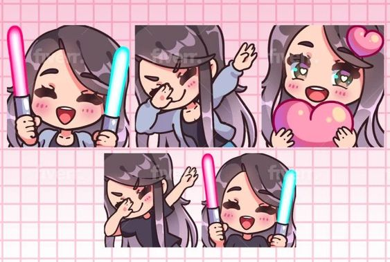 ashleygril6's tweet photo. Hey Anyone need emote I am running %50 discounts on  as well off. Dm me for more info 
#twitchaffiliate  #twitch #smallstreamer
#SupportSmallStreamers #apexlegend #Warzone 
#gamers  #smallstreamers #VtubersEN #VTuberUprising #Vtuber #Vtuber素材  #VTuberAssets https://t.co/AmguXDuvTA