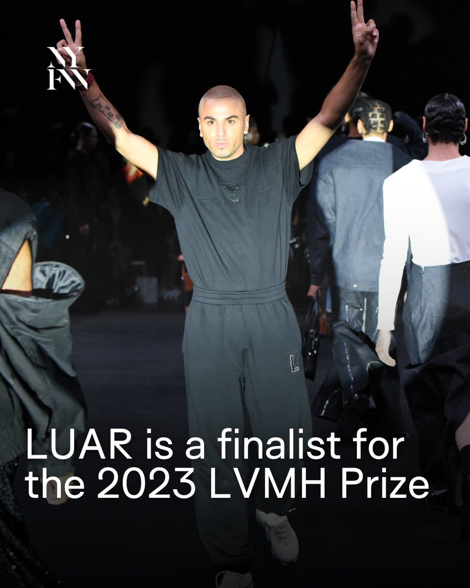 Congratulations to #Luar on being 1 of 9 finalists nominated to receive the highly coveted 2023 #LVMH Prize. The prize ceremony is set for June 7th in Paris. Photo courtesy of @gettyimages
