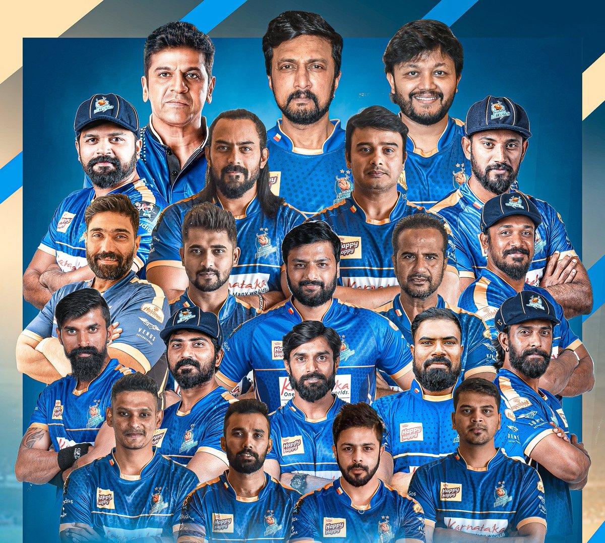 MyKichcha962's tweet photo. Well Played Karnataka Bulldozers Better Luck Next Time👍
@KicchaSudeep Bøss
@Theactorpradeep Anna
@Official_Ganesh Anna
@darlingkrishnaa Anna
@TheactorRajeev Anna
@j_k_aaaa Anna
@actorchandan Anna
@Dhananjayaka Anna
@NimmaShivanna Anna
@nirupbhandari Anna
#Bachcha Anna https://t.co/OnjaWHCMy4
