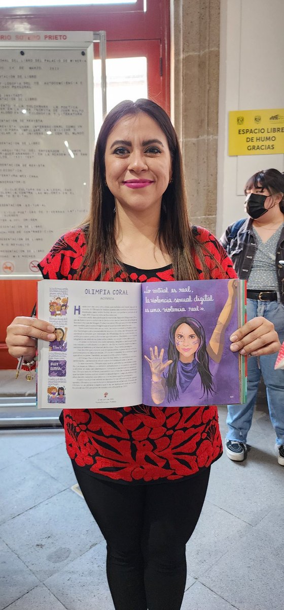 ¡Se siente bonito darle cuentas a mi yo de 5 años y sentirnos orgullosas de nosotras!📗
"...Un día crecer como niña será libertad y autonomía"
En el libro para niñas comparto historias con muchas mujeres increíbles para inspirar a las niñas a leer y soñar. 
<a href="/MexicanasChidas/">MexicanasChidas</a>