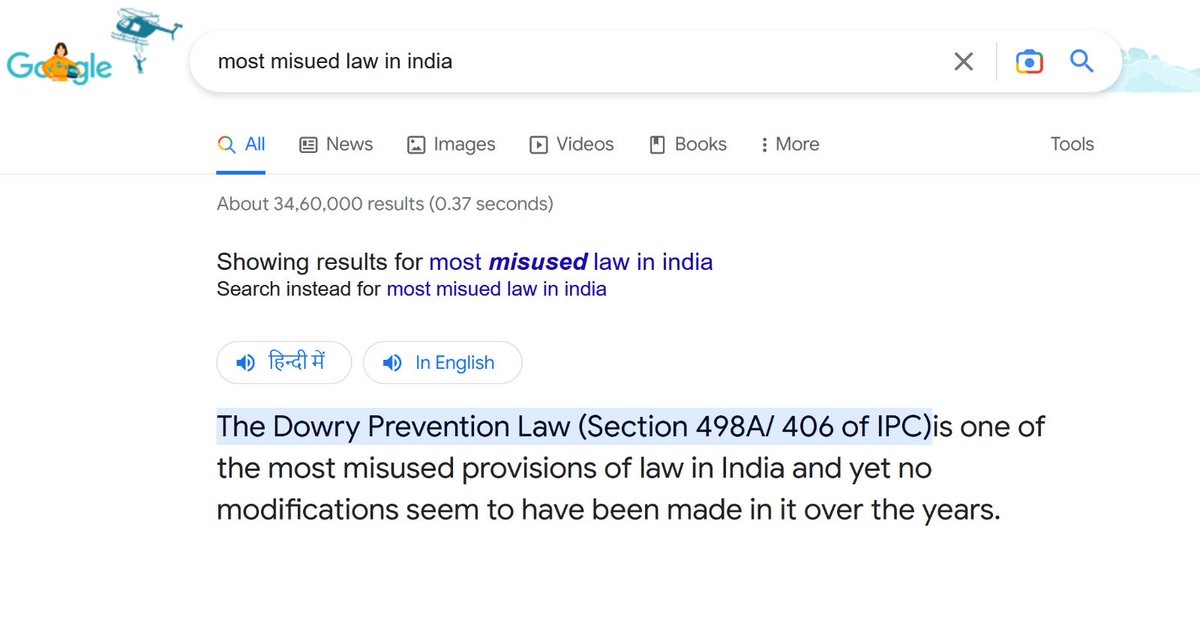 Just google this: 'Most Misused law in India.' If you think this needs to change, then join Hunger Strike” at Pune,  on Marital Rape law on 25-26th March’2023
#Pune 
#PuneHungerStrike 
#FakeMaritalRapeCases
#UndemocraticSupremeCourt
#MarriageStrike
#ElonMuskWorship