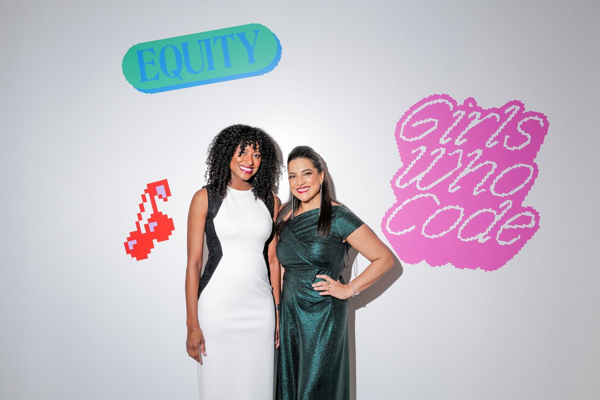 reshmasaujani's tweet photo. Last night, we got to celebrate 10 years of @GirlsWhoCode and kick off our first-ever #CodeFair, something NYC has never seen before. It meant the world to me. https://t.co/Hv1f6HBAgv