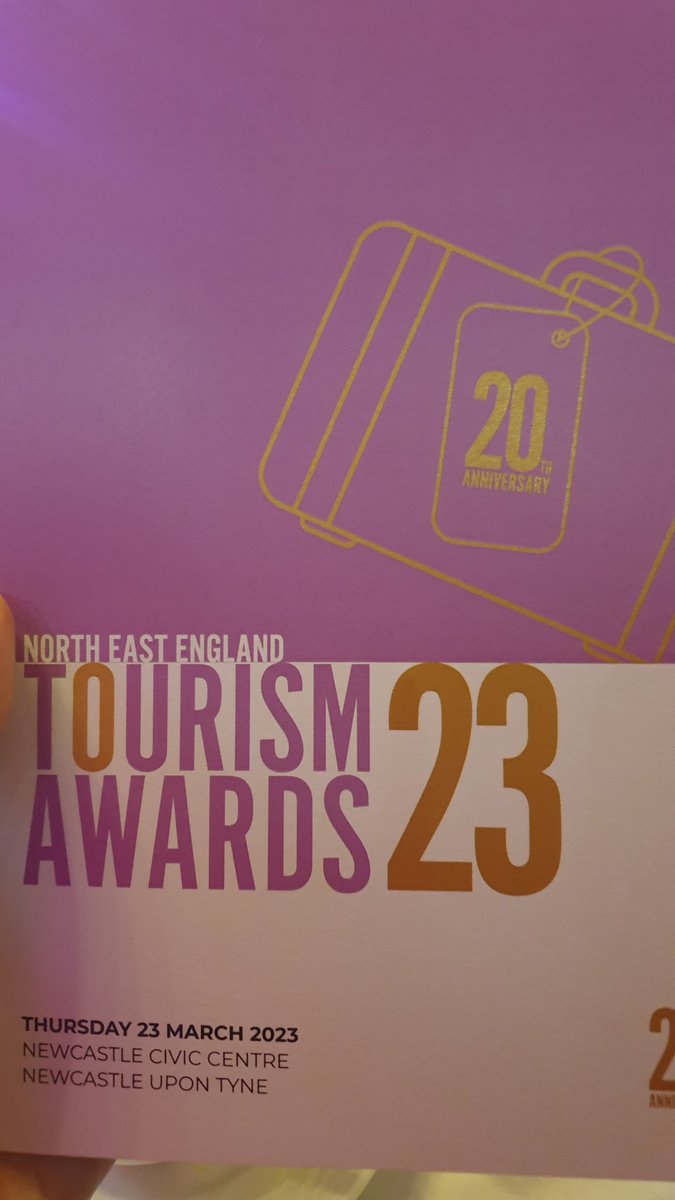 Whitefield_S's tweet photo. Great night out at the #NEETA2023  North East of England Tourism Awards last night At Newcastle Civic Centre Banqueting Suite.  Great night. Congratulations to all. https://t.co/kuHFw8ezh4