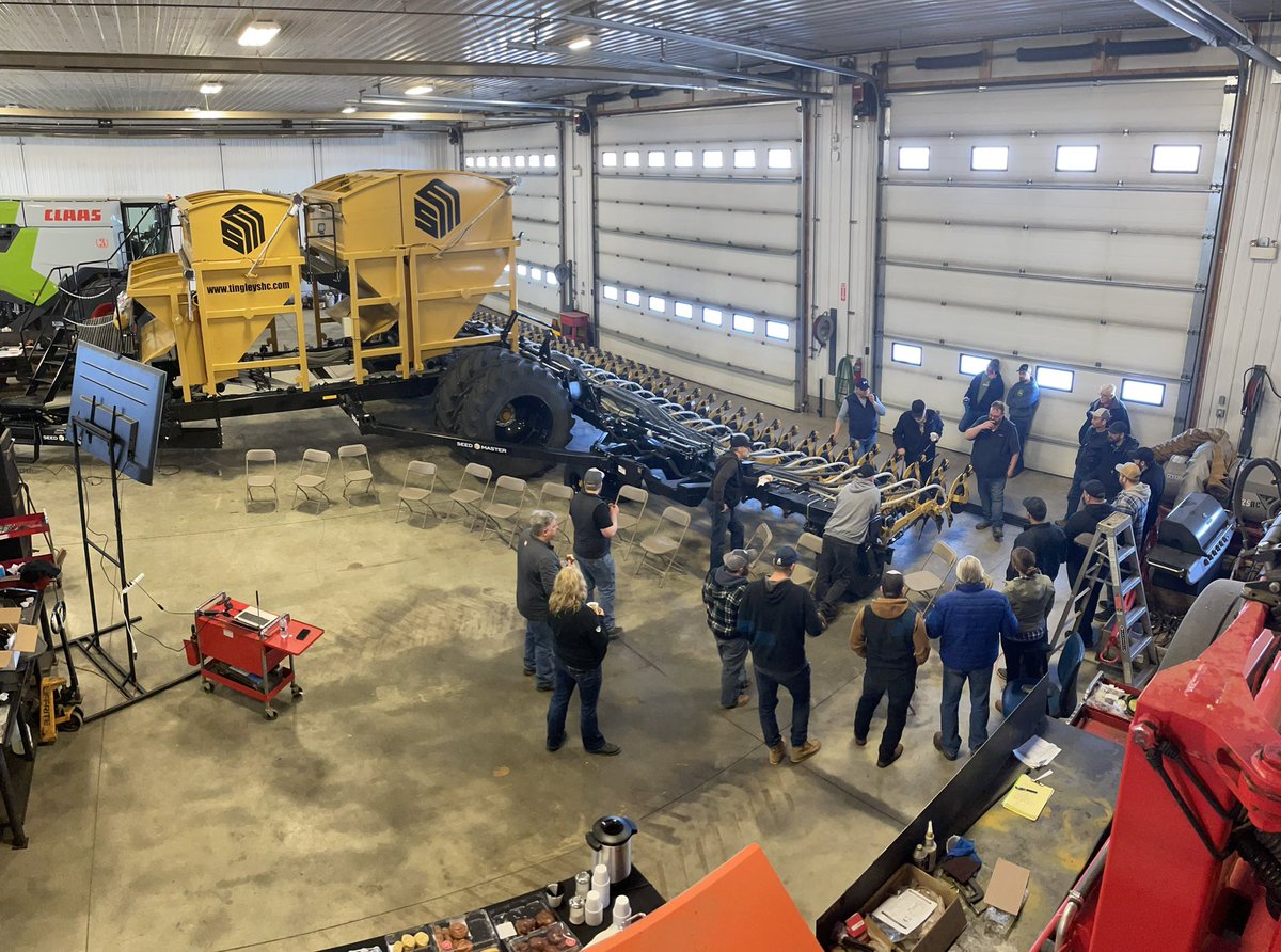 We had a successful 2 days of customer and service training with the <a href="/SeedMasterMfg/">SeedMaster Mfg.</a> #UltraSR  in #Vegreville &amp; #Lloydminster. Thanks a lot for the support <a href="/SeedMasterMfg/">SeedMaster Mfg.</a>, we are all looking forward to going to the field #Seeding2023