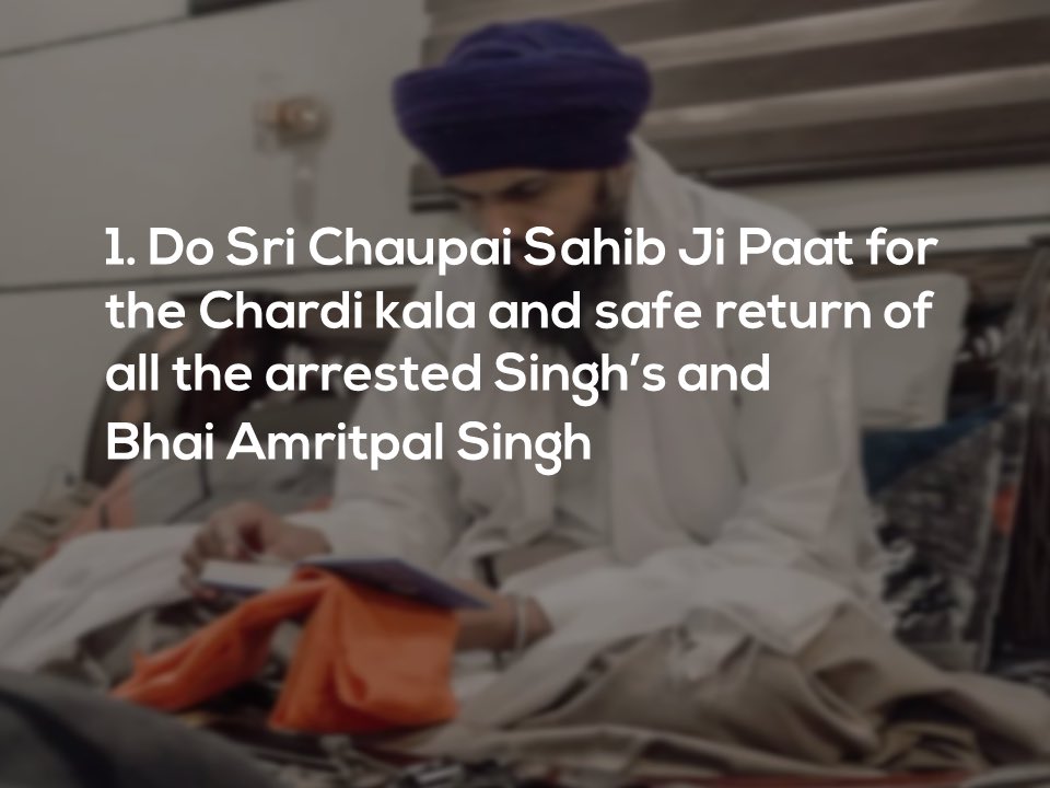 UK51NGH's tweet photo. What can you do to help the situation in Punjab right now?  Please support the Panthic campaign by following these actions…. Please share 🙏🏽✊🏽

#isupportamritpalsingh #freesikhpoliticalprisoners #sikhs #Khalsa #Neverforget84 https://t.co/qhb7oSiy4M
