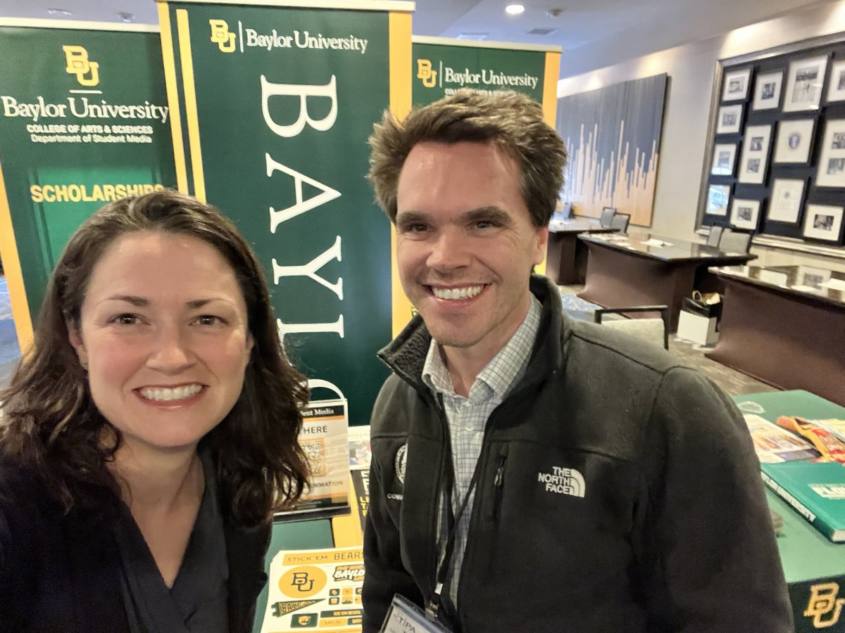 clairestamant's tweet photo. Having a blast talking to student journalists and college educators at TIPA in Fort Worth today. The future of media is bright! @bulariat @SommerIDean @bynickdean @profguinn https://t.co/BhsqgQYrhh