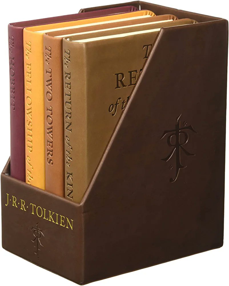 joshcarlosjosh's tweet photo. Yesterday I started a giveaway of The Hobbit And The Lord Of The Rings: Deluxe Pocket Boxed Set for Tolkien Reading Day! Entries are open from now through tomorrow.

Enter by retweeting this tweet and/or subscribing to my substack and Insta. More details:
https://t.co/WP1XTApmAg https://t.co/mPHVNaaiAP