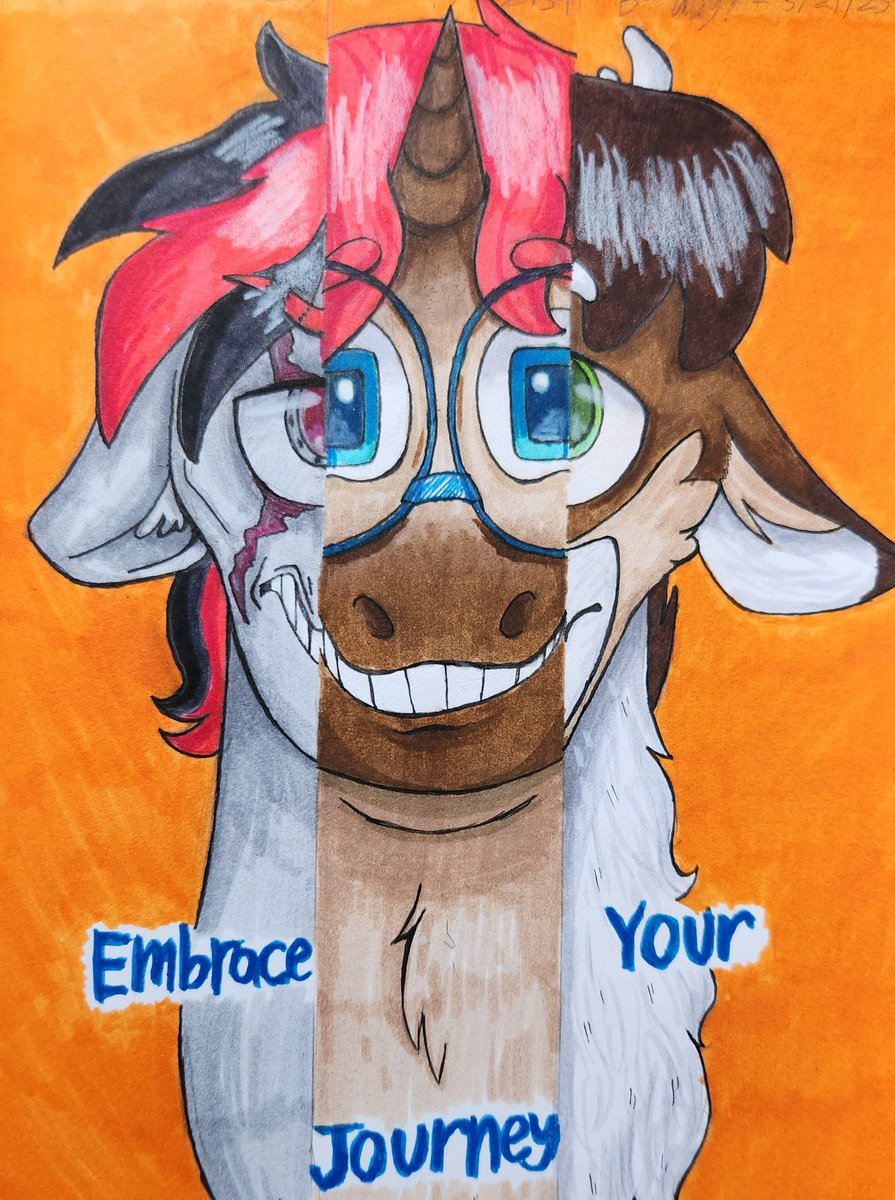 Scarlet_Wish_26's tweet photo. Embrace your journey!
Look how far you've come!
You are alive!
Celebrate it!
#mlp #art #ponysona #ReddBolt #BrambleThorn #ScarletWish #imspirational https://t.co/dgzTY9qmBw