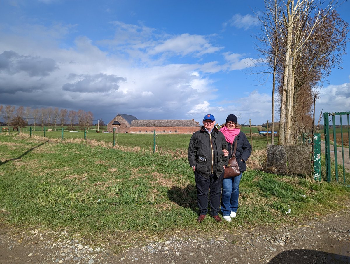 The start of our In The Footsteps tour today following in the footsteps of Napoleon, Wellington, the Prince of Orange, and Blucher.