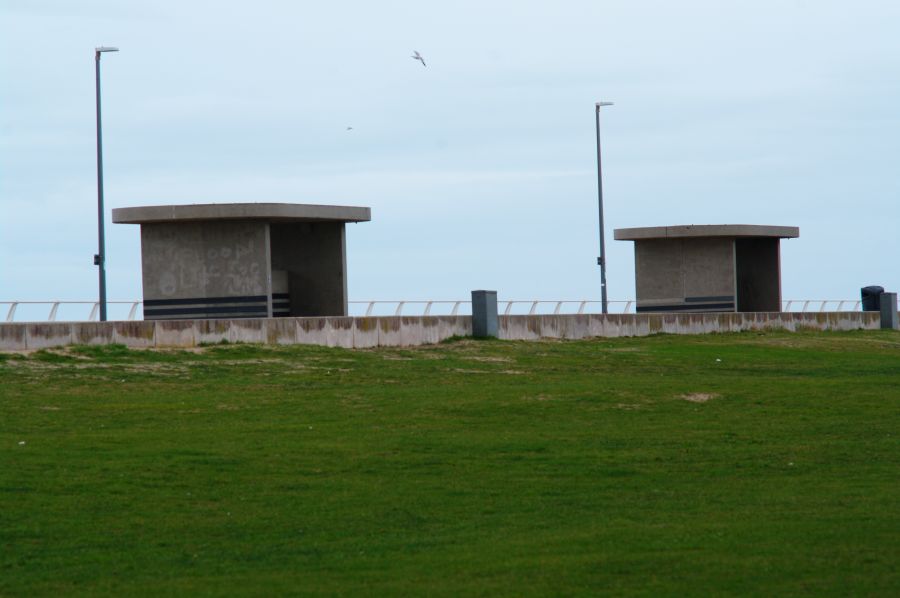 RHYL.
Shelters on the sea front.
#Rhyl #WALES #NorthWales #WelshCoast