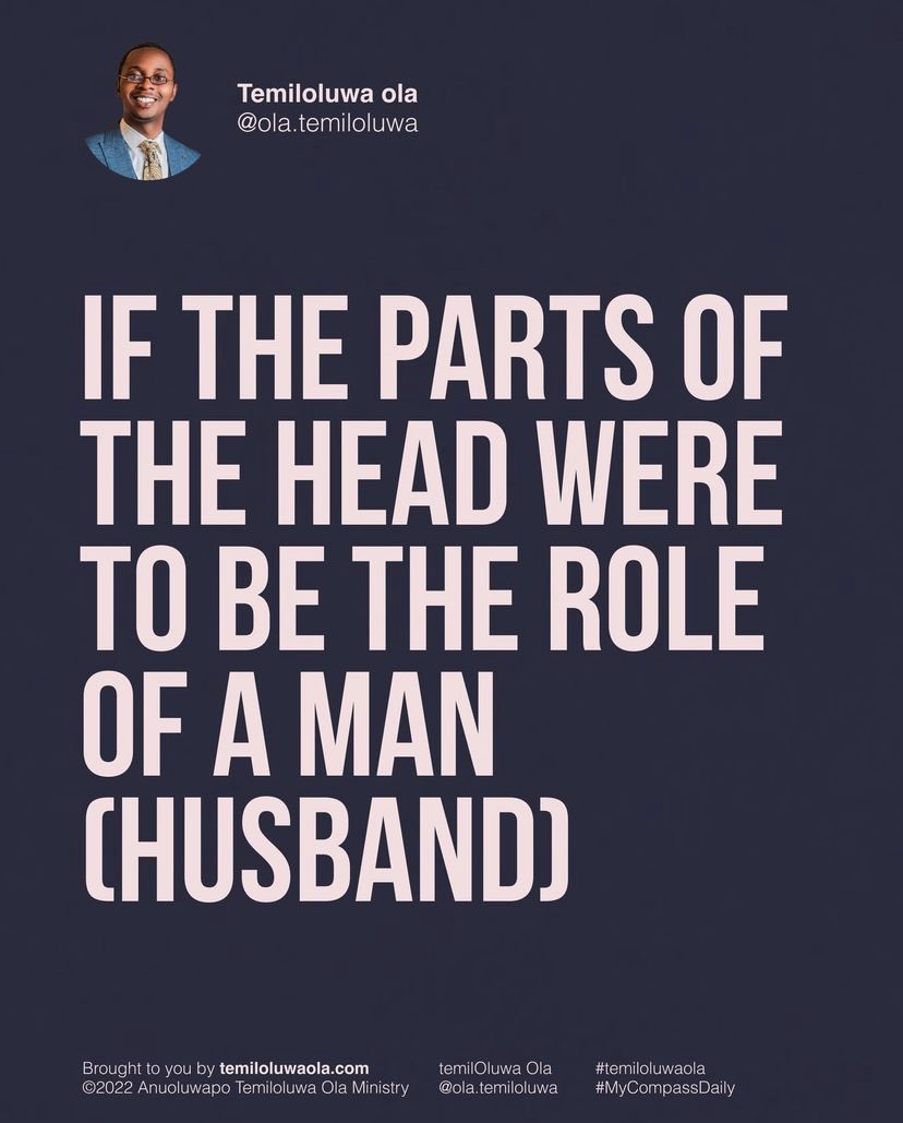 ptemiloluwaola's tweet photo. My dear teacher said to us “When a person is moving, it is a seamless cooperation between the head and the body. That is a sign of good health. However, when the body begins to feel the weight of the head, there is already sickness in the system” https://t.co/TxLuknqjeG
