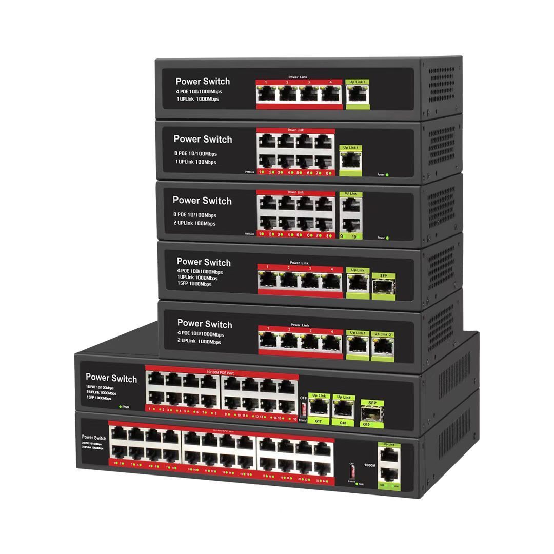 Lenotel POE Switch For IP POE Cameras ,Large quantity ready ones in stock , fast dispatch, High quality ,whatsapp/ wecheat :008618823327215