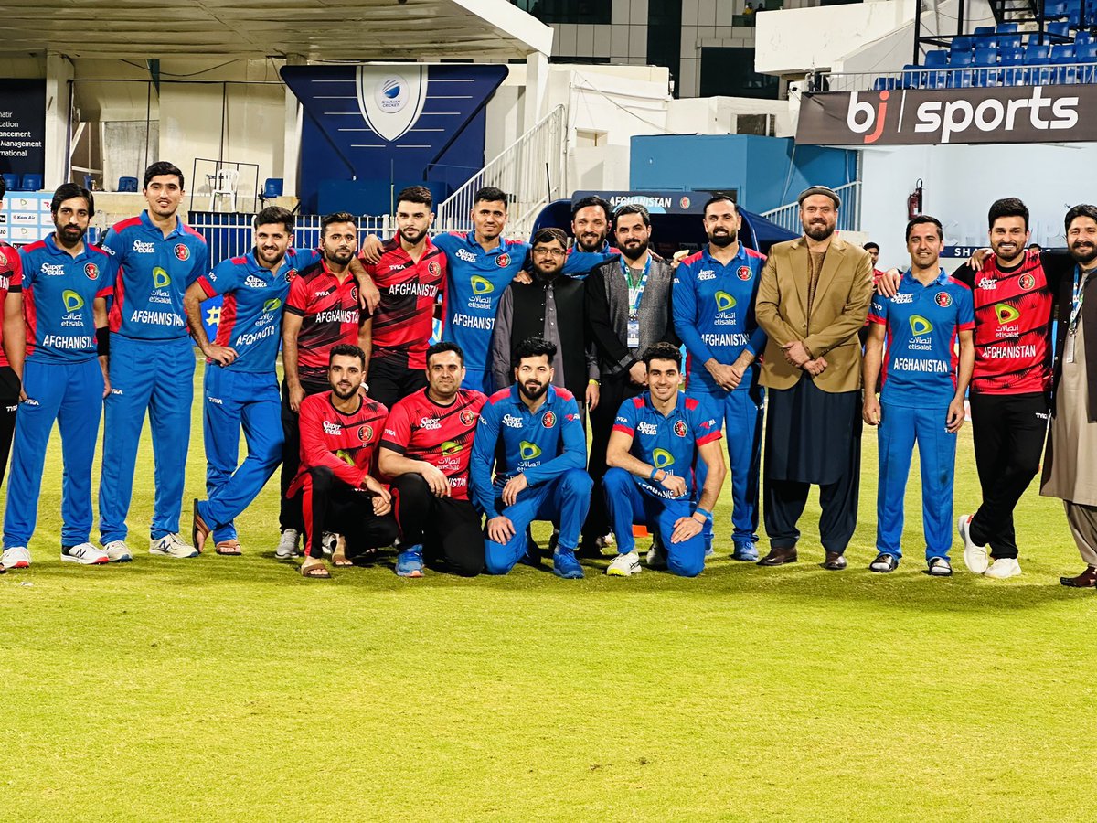 MirwaisAshraf16's tweet photo. Congratulations to AfghanAtalan on their first-ever international victory over Pakistan! Your hard work and determination have paid off, and we couldn't be prouder of this incredible achievement. Here's to many more victories in the future! 🏆👏

#AfghanAtalan https://t.co/lsNB225Nc5