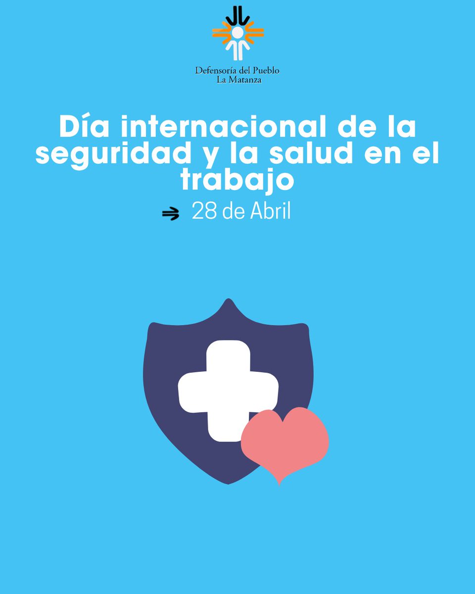 Día internacional de la seguridad y la salud en el trabajo