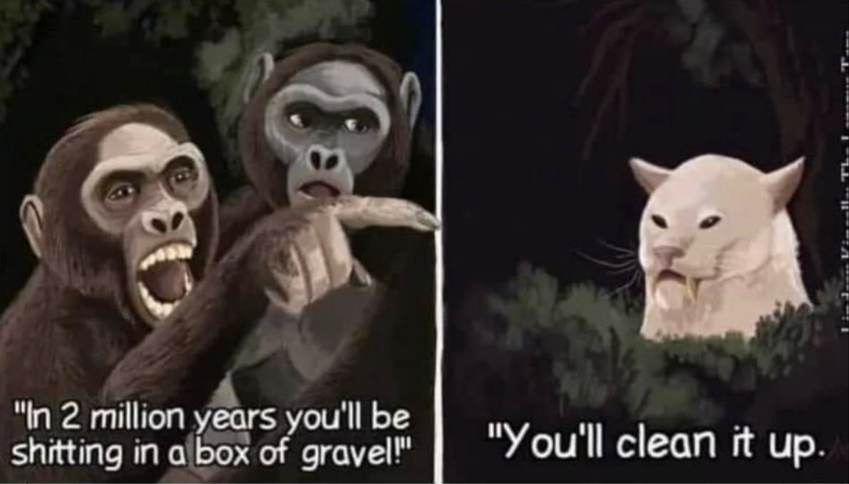 Evolution can be hilarious 🤣