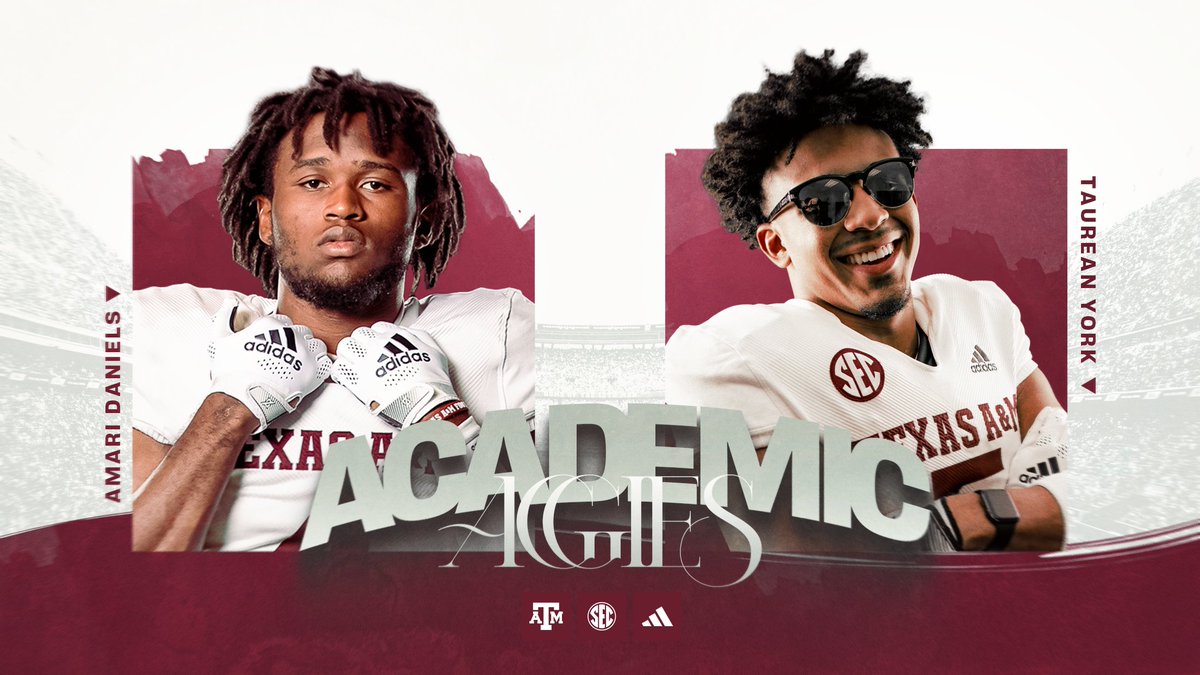 Texas A&M Football (@aggiefootball) on Twitter photo Putting in work in the classroom. 💪📕
🏆 <a href="/_NoLimitMari/">AD⁵</a> 
🏆 <a href="/TaureanYork5x/">Taurean A. York 🏴☠️</a> 
#GigEm Putting in work in the classroom. 💪📕
🏆 <a href="/_NoLimitMari/">AD⁵</a> 
🏆 <a href="/TaureanYork5x/">Taurean A. York 🏴☠️</a> 
#GigEm