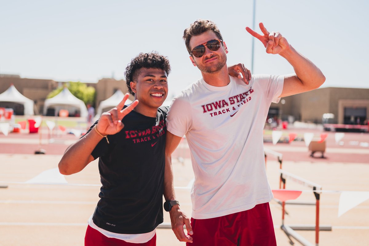 CycloneTrackXC's tweet photo. Thai on 🔝

Thai Thompson tops the leaderboard closing out the decathlon with 6,866 points. Thompson put up six victories and three PRs through the 10 events.

#CycloneSZN https://t.co/sgSvg4eHqK