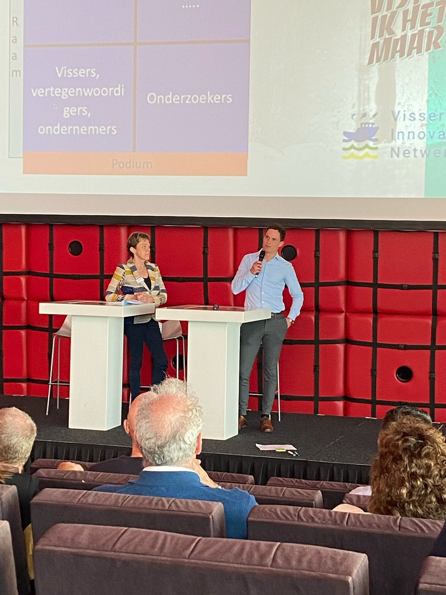 Ondanks de grote zorgen in de sector vandaag toch een mooi opkomst bij een vruchtbare Nationale Kennisdag Visserij #nkv23